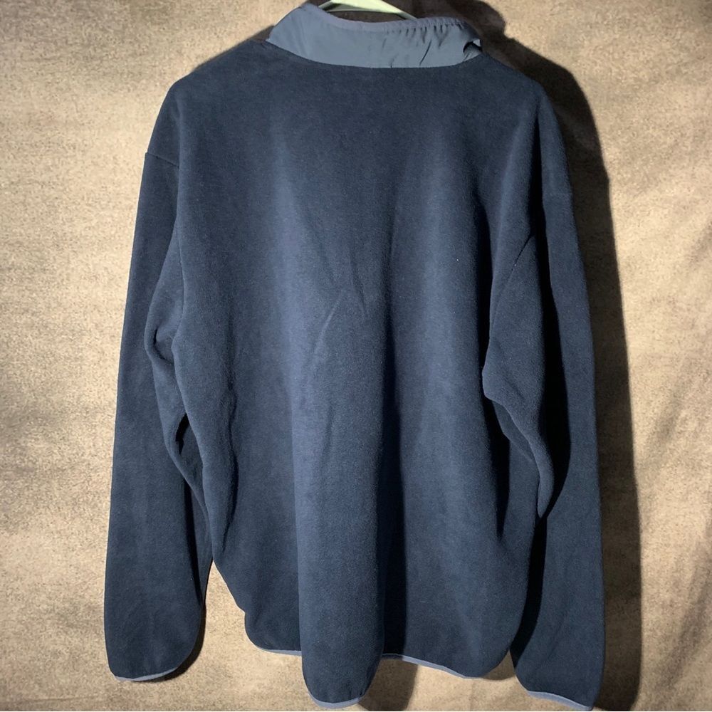 Columbia Men's Sequoia Grove Half Zip Fleece Size XL Navy Blue New - Picture 7 of 7